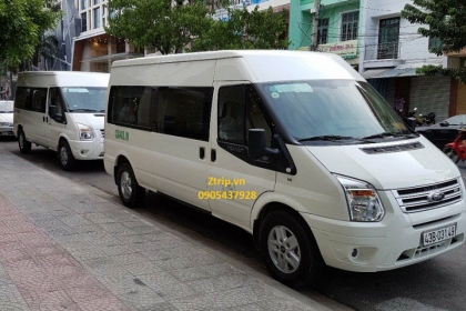 Thuê xe 16 chỗ Ford Transit uy tín nhất tại Đà Nẵng 