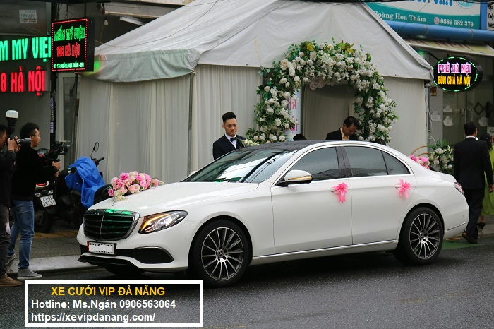 Thuê xe Mercedes E200 rước dâu giá rẻ tại Đà Nẵng, Quảng Nam