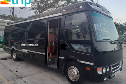 Dcar Fuso Limousine 17 chỗ cho thuê tại Đà Nẵng